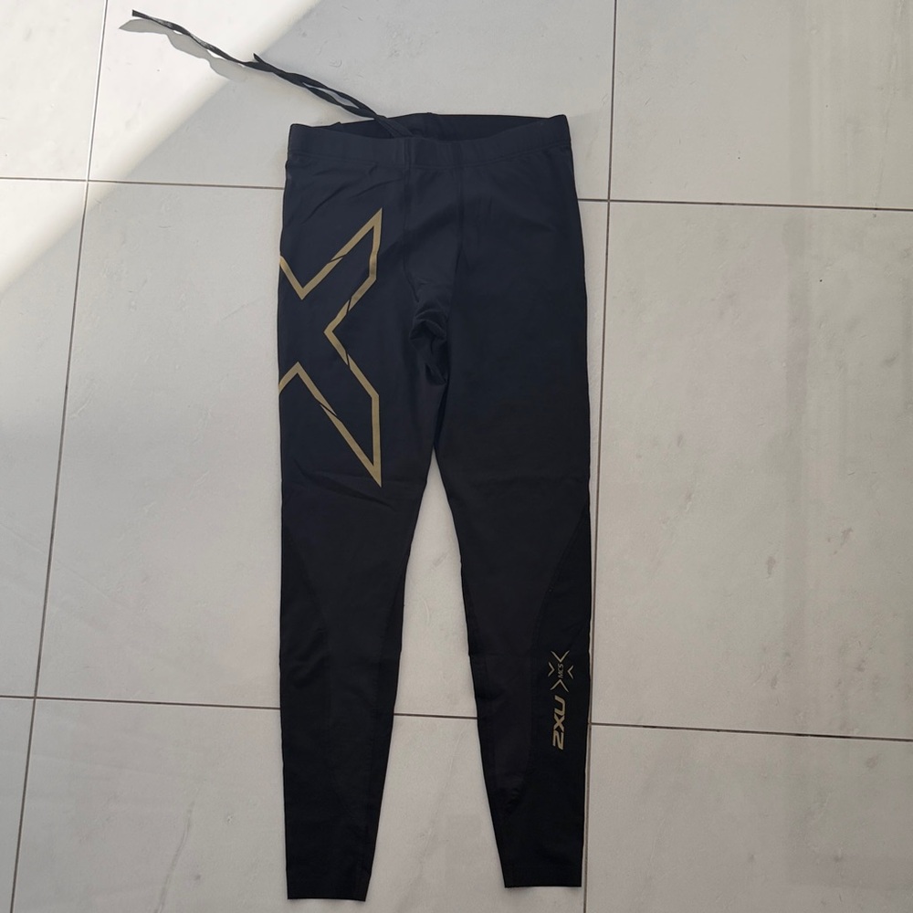 2XU Black Men's MCS Running Tights
